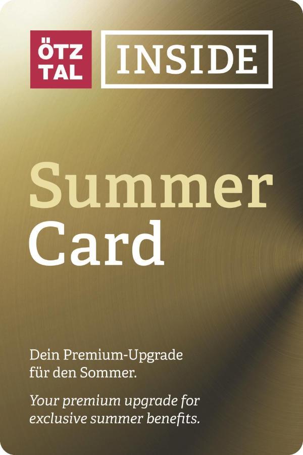 Hotel Hubertus Inkl Summer Card Sölden Exteriér fotografie